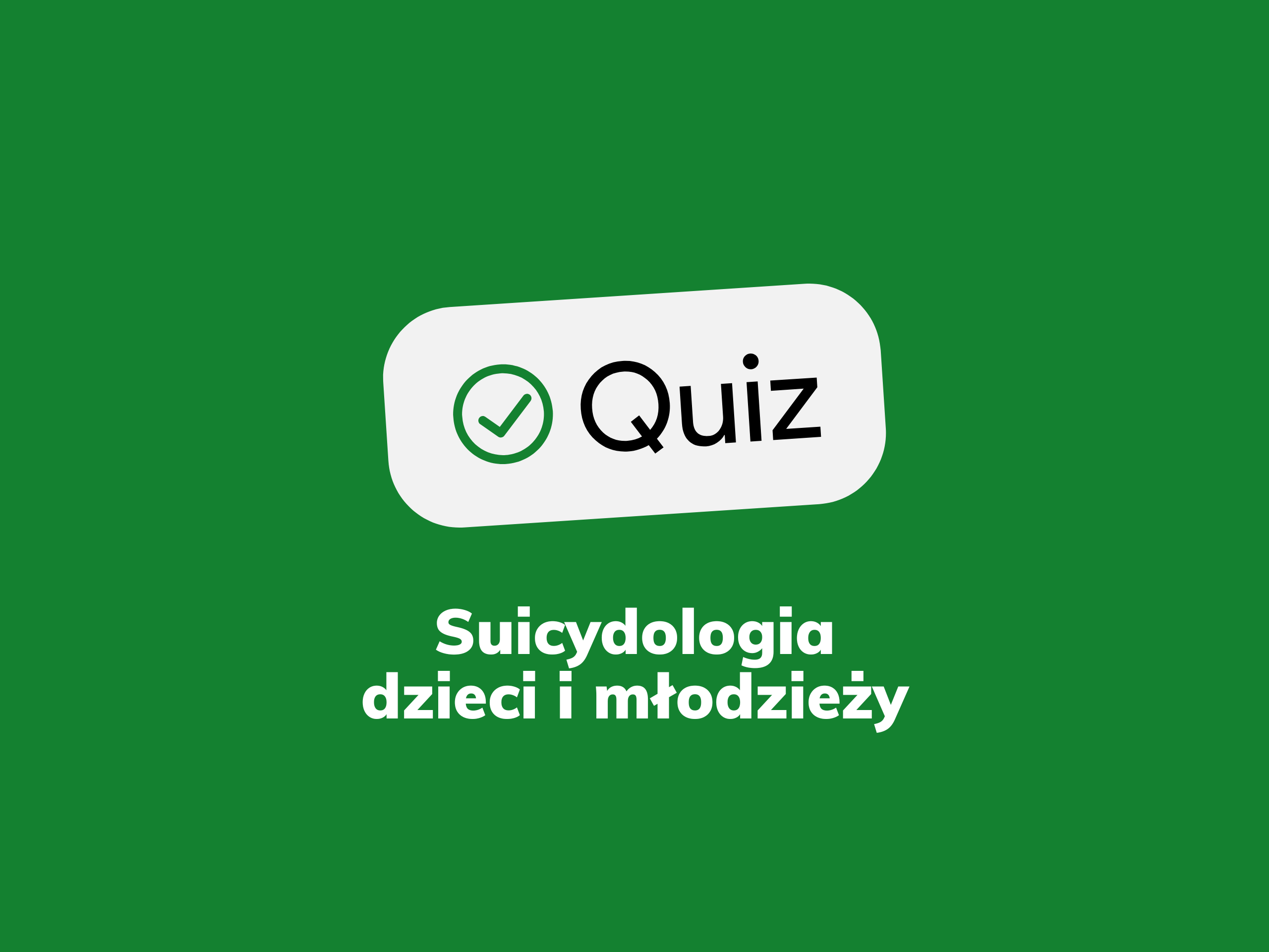 suicydologia dzieci i mlodziezy